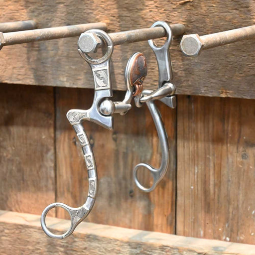 Kerry Kelley's "Fancy" Line - Silver Mounted Bit KK1013 Tack - Bits Kerry Kelley