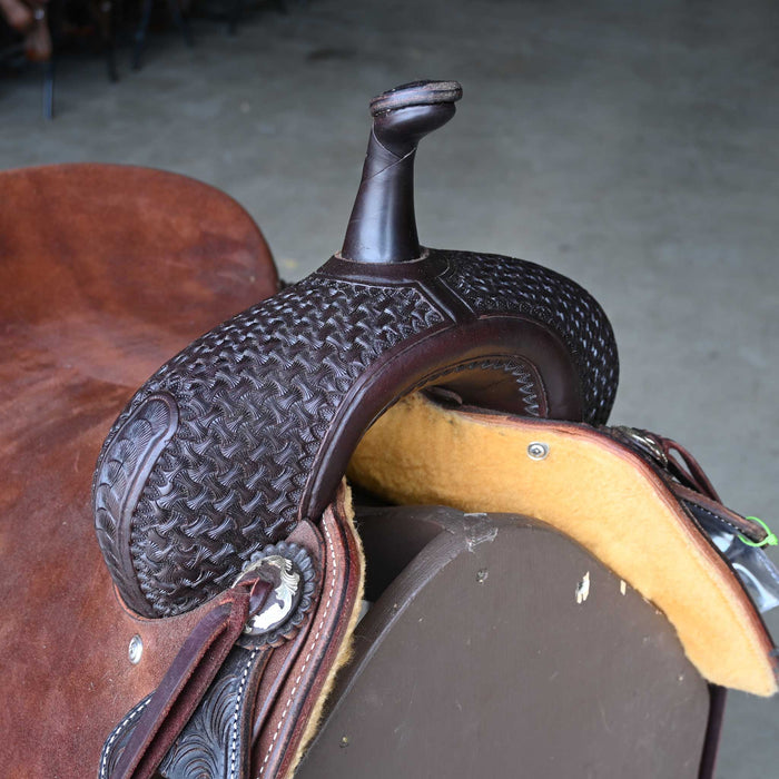 16" JEFF SMITH BUSTER WELCH CUTTTING SADDLE