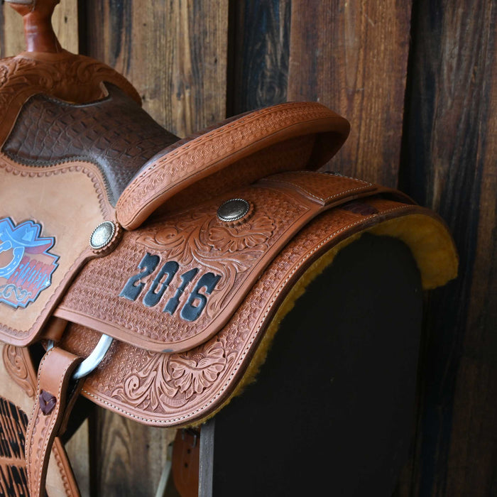 13.5" USED RUNNING P BREAKAWAY SADDLE