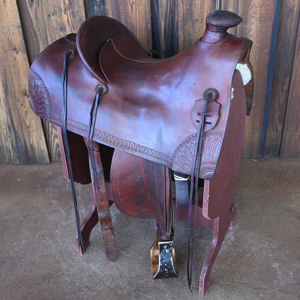 16.5" USED WADE SADDLE Saddles SHOPMADE