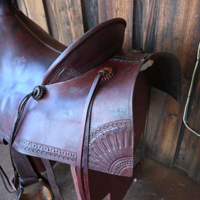 16.5" USED MULE SADDLE Saddles - Used SHOPMADE