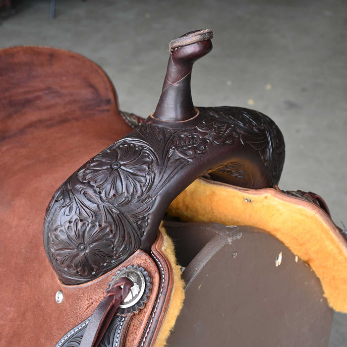 16" JEFF SMITH BUSTER WELCH CUTTING SADDLE