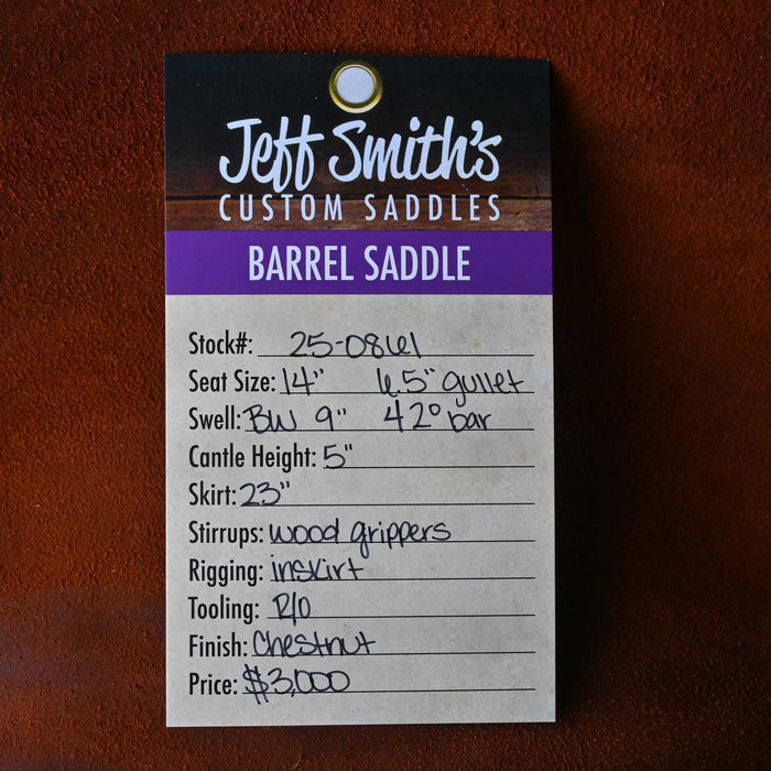 14" JEFF SMITH BARREL SADDLE