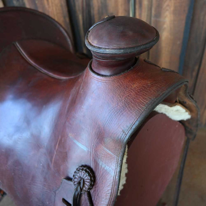 16.5" USED MULE SADDLE Saddles - Used SHOPMADE