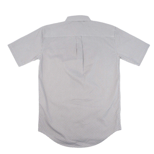 Panhandle Slim Men's Tan Diamond Print Shirt MEN - Clothing - Shirts - Short Sleeve Panhandle
