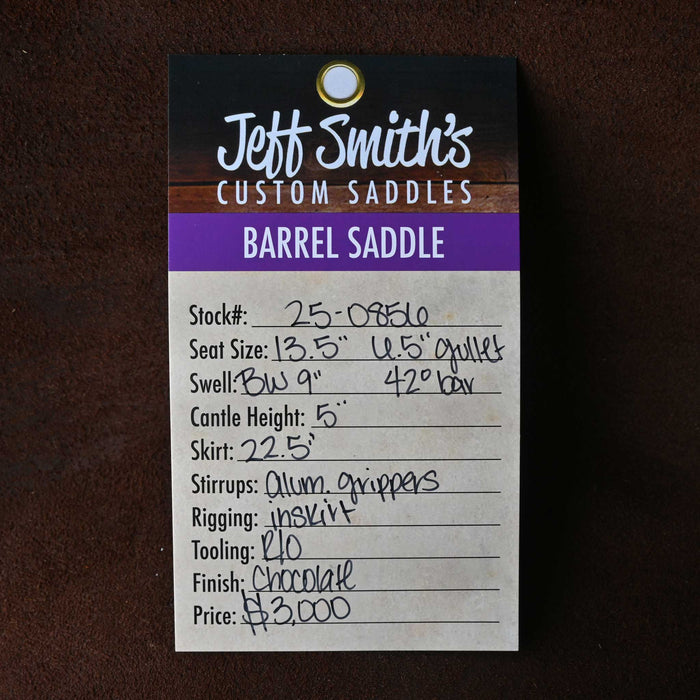 13.5" JEFF SMITH BARREL SADDLE