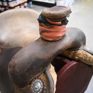 14.5" USED NRS ROPING SADDLE