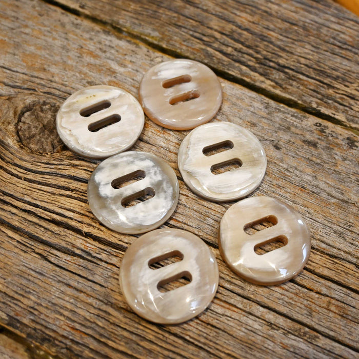 Cow Horn 1 1/4" Concho Set Tack - Conchos & Hardware MISC