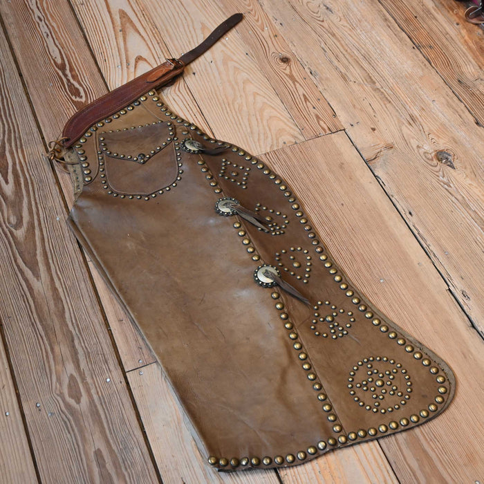 1930's Fred Muellar Spotted Batwing Chaps