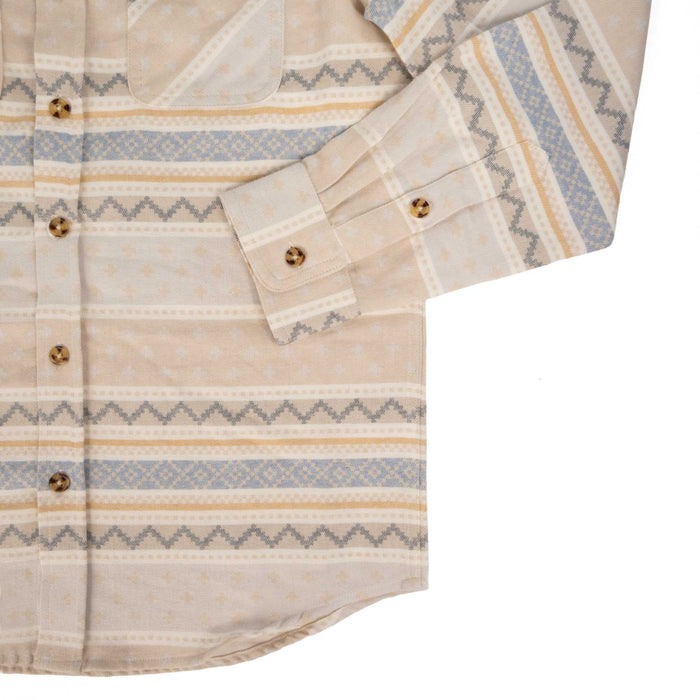 Panhandle Slim Men's Aztec Stripe Jacquard Shacket