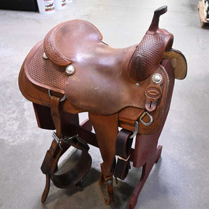 16" USED KYLE HOGE CUTTING SADDLE