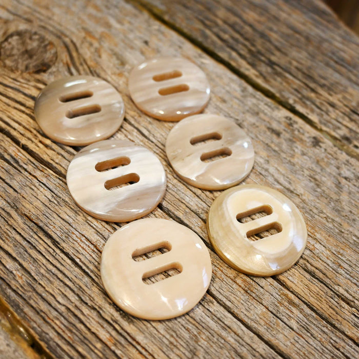 Cow Horn 1 1/4" Concho Set Tack - Conchos & Hardware MISC
