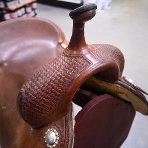 16" USED KYLE HOGE CUTTING SADDLE