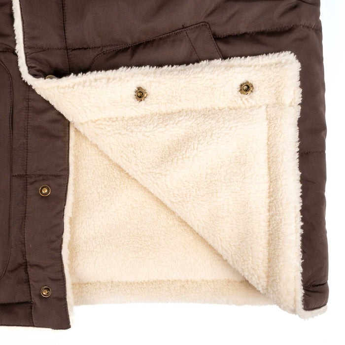 Rock & Roll Denim Men's Berber Lined Puffer Vest