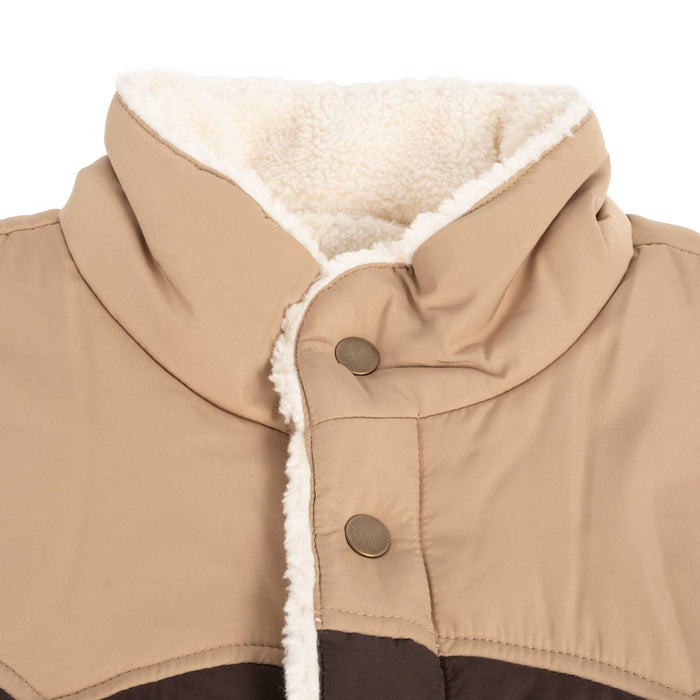 Rock & Roll Denim Men's Berber Lined Puffer Vest