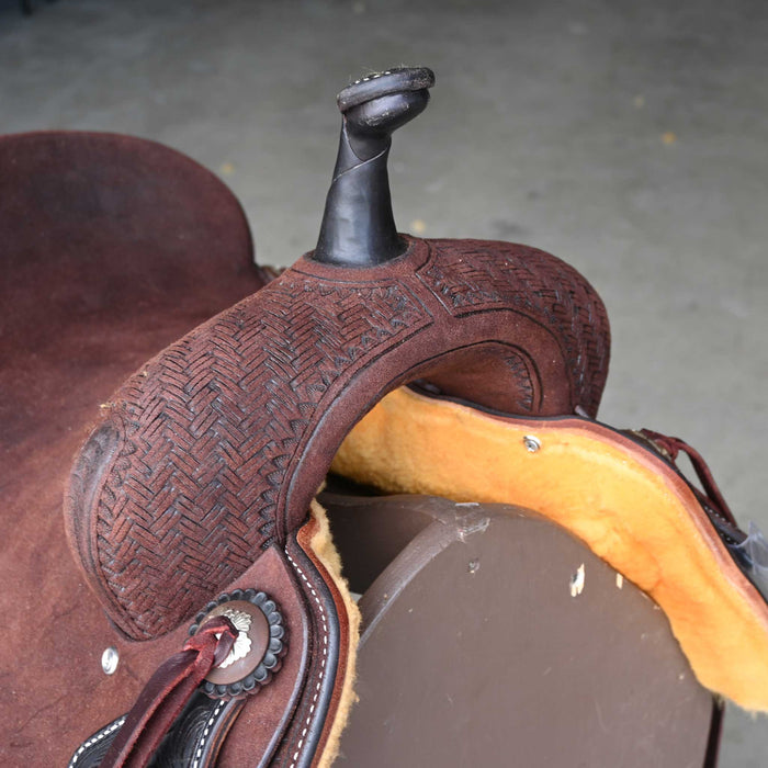 16" JEFF SMITH BUSTER WELCH CUTTING SADDLE