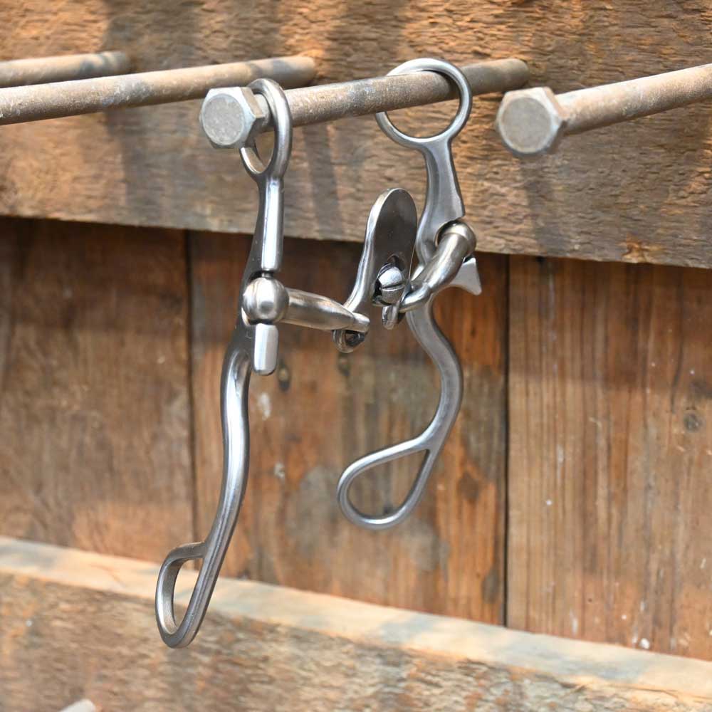 Kerry Kelley 02S  Floating Spoon with Roller KK1025 Tack - Bits, Spurs & Curbs - Bits Kerry Kelley   