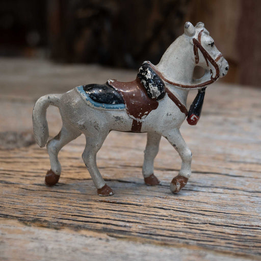 Vintage Painted Lead Toy Horse Figurine Collectibles MISC