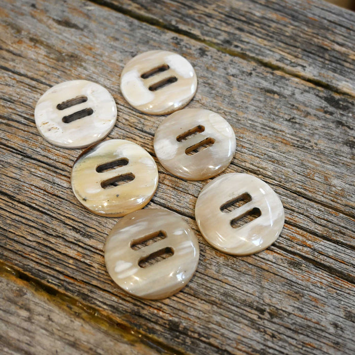 Cow Horn 1 1/4" Concho Set Tack - Conchos & Hardware MISC