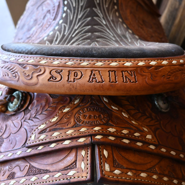 Vintage R.E Donaho Saddle