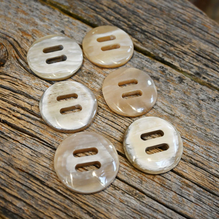 Cow Horn 1 1/4" Concho Set Tack - Conchos & Hardware MISC