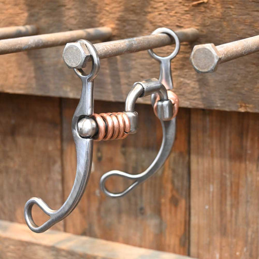 Kerry Kelley 65 Milkman Hinge w/ Copper Rings Tack - Bits Kerry Kelley