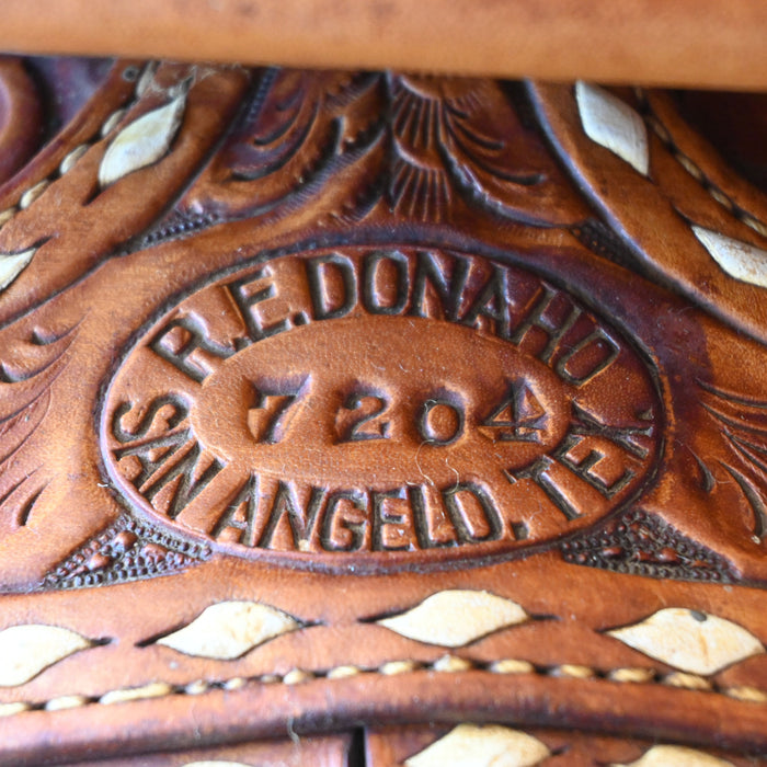 Vintage R.E Donaho Saddle