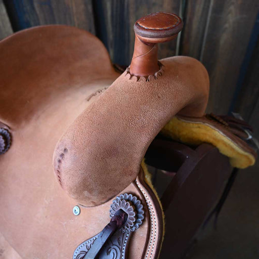 12" JEFF SMITH YOUTH BUSTER WELCH RANCH CUTTER SADDLE Saddles - New Jeff Smith