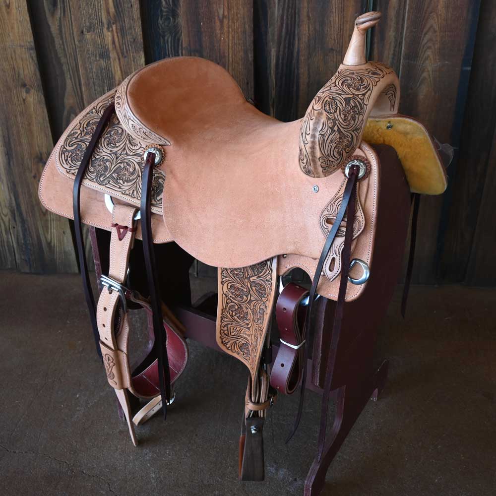 17" JEFF SMITH CUTTING SADDLE Saddles Jeff Smith