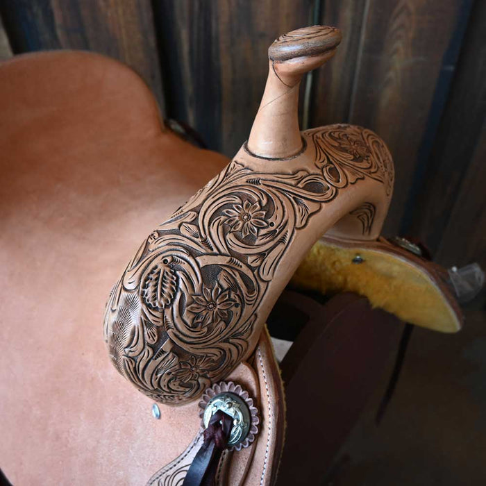 17" JEFF SMITH BUSTER WELCH CUTTING SADDLE Saddles - New Jeff Smith