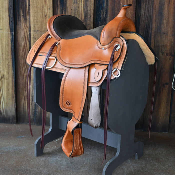16" CIRCLE Y TOPEKA FLEX2 TRAIL SADDLE