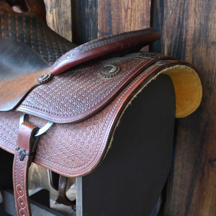 16.5" USED MARTIN RANCH CUTTER SADDLE