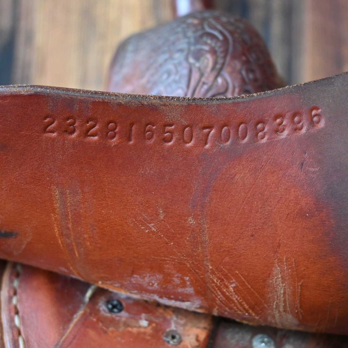 16.5" USED MARTIN RANCH CUTTER SADDLE