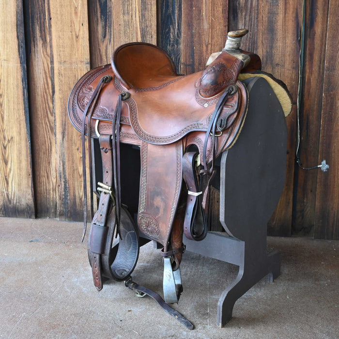 16" USED BRANDON WARD RANCH SADDLE