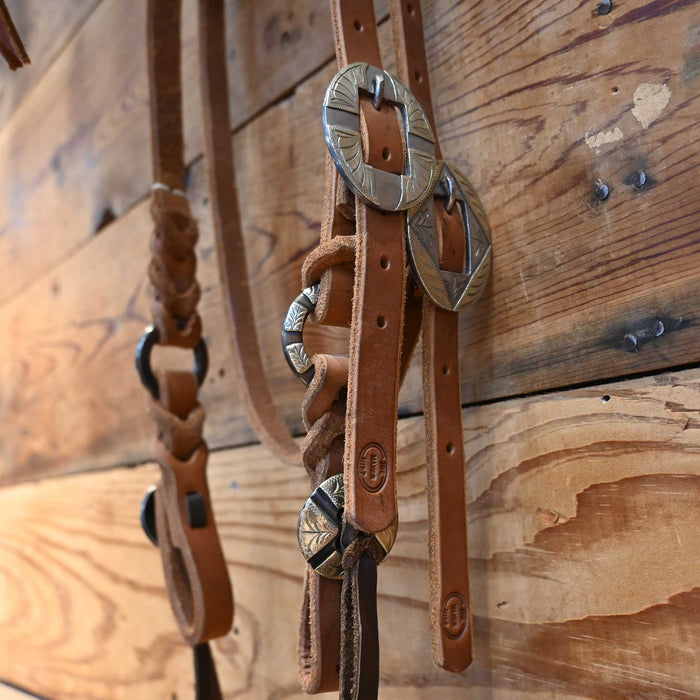 Joe Hipp Browband Headstall w/ Teskey's Hardware Tack - Headstalls Joe Hipp