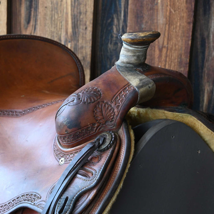 16" USED BRANDON WARD RANCH SADDLE
