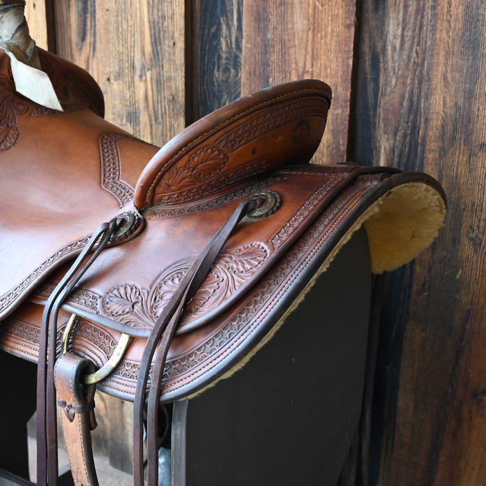 16" USED BRANDON WARD RANCH SADDLE