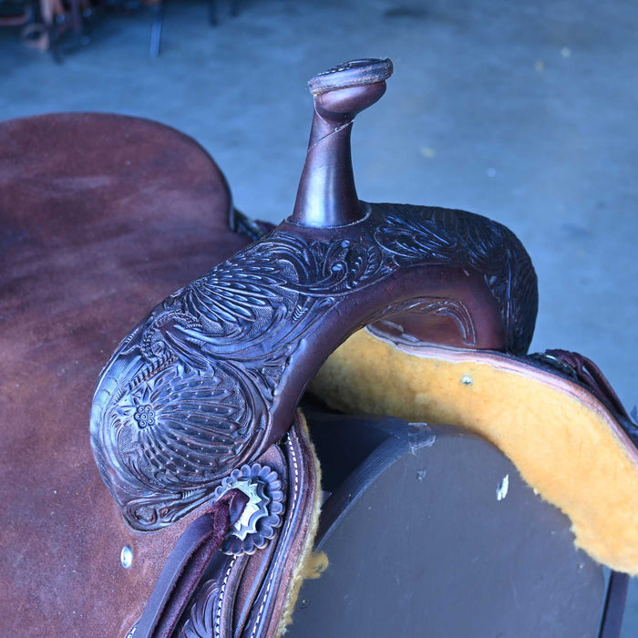 17" JEFF SMITH BUSTER WELCH CUTTING SADDLE