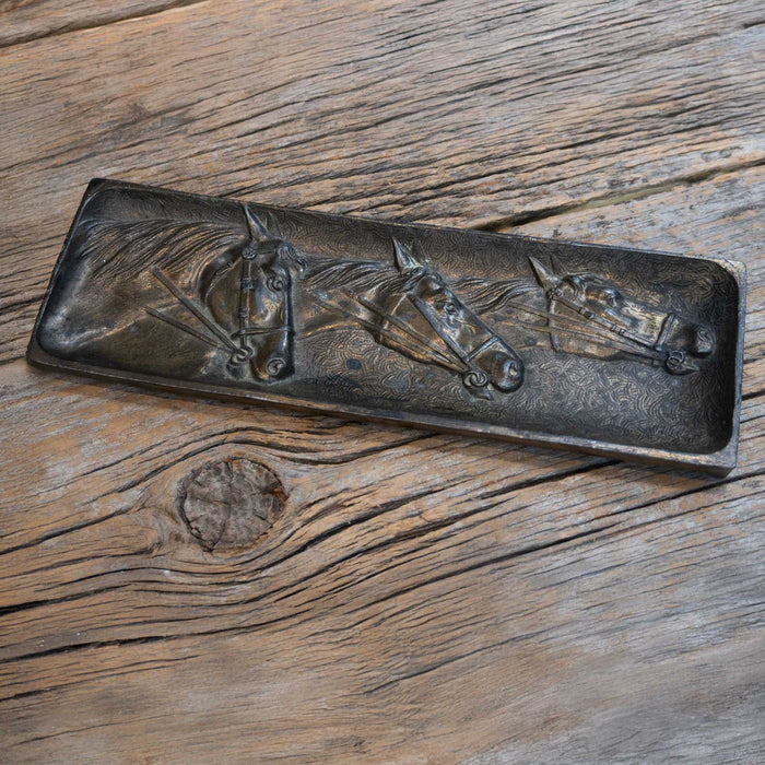 1930's Art Deco Race Horse Pen Tray Collectibles MISC