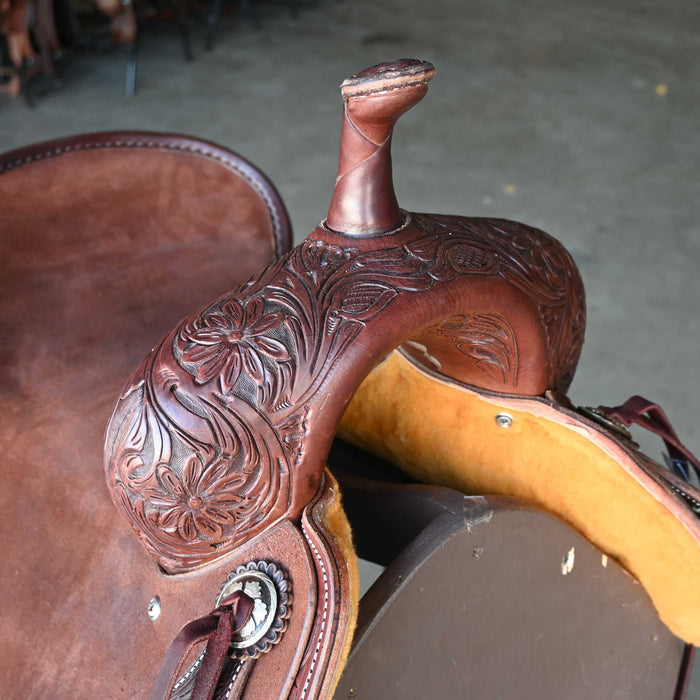 16" JEFF SMITH BUSTER WELCH CUTTING SADDLE