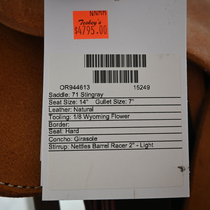 14" MARTIN STINGRAY BARREL SADDLE