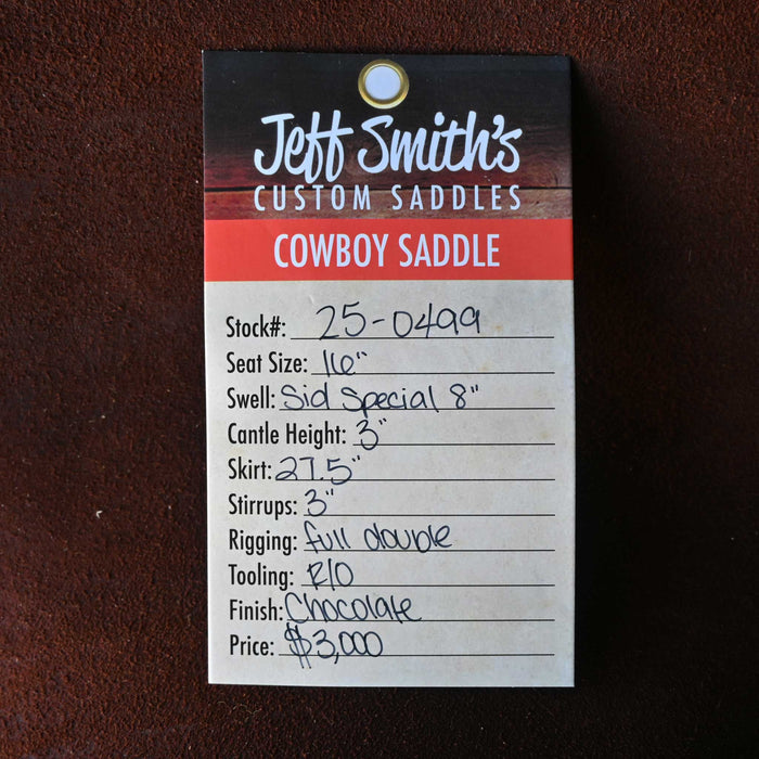 16" JEFF SMITH COWBOY SADDLE