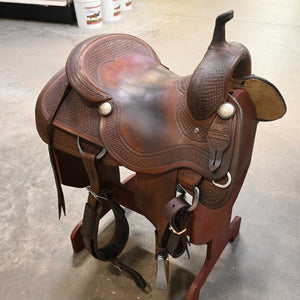 16" USED SEAN RYON CUTTING SADDLE