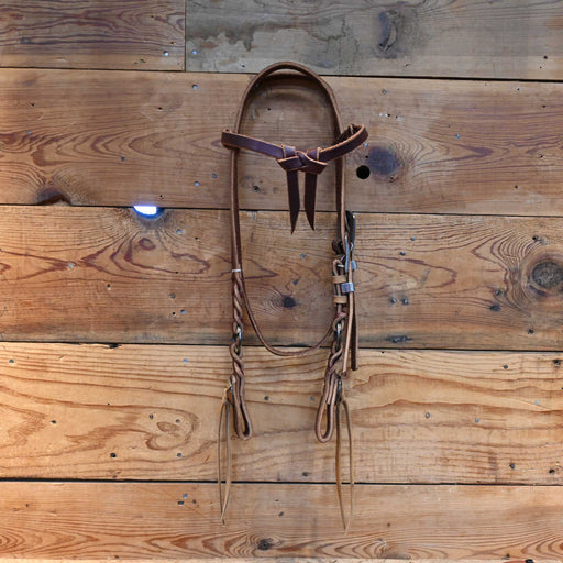 Joe Hipp Browband Headstall w/Teskey's Hardware Tack - Headstalls Joe Hipp