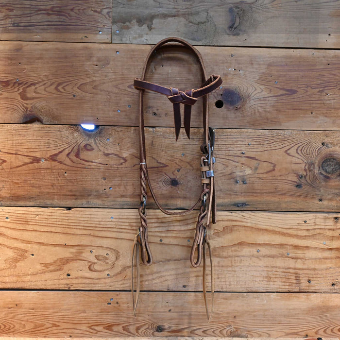 Joe Hipp Browband Headstall w/Teskey's Hardware Tack - Headstalls Joe Hipp