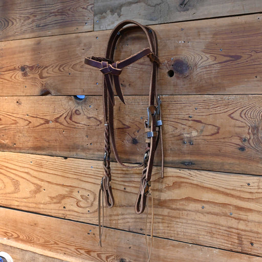 Joe Hipp Browband Headstall w/Teskey's Hardware Tack - Headstalls Joe Hipp
