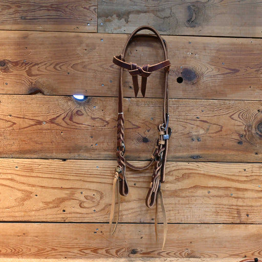 Joe Hipp Browband Headstall w/Teskey's Hardware Tack - Headstalls Joe Hipp