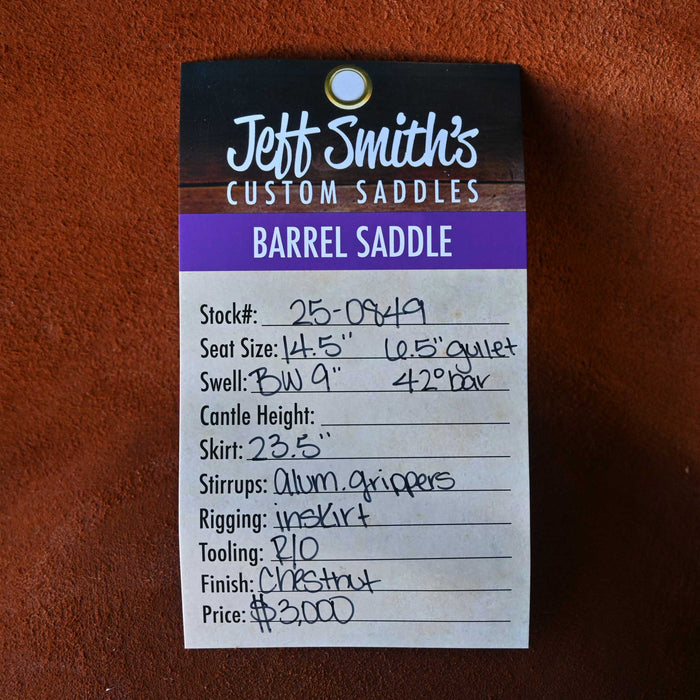 14.5" JEFF SITH BARREL SADDLE