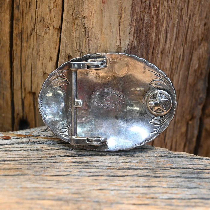 Matt Hackett Sterling Silver Belt Buckle