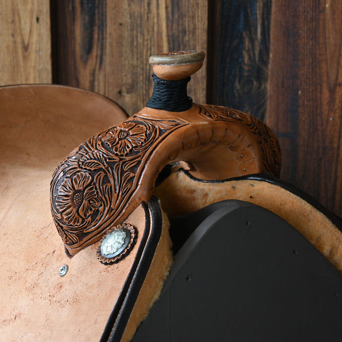 14" TESKEY'S CALF ROPING SADDLE